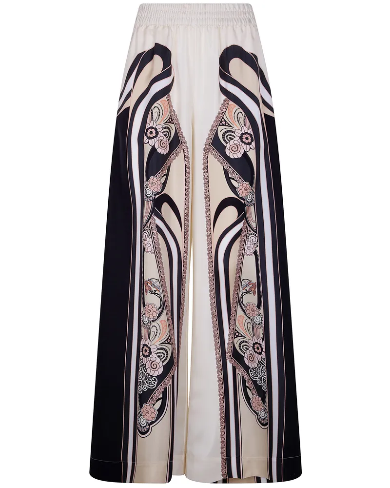 La DoubleJ Placée" Palazzo Pants White