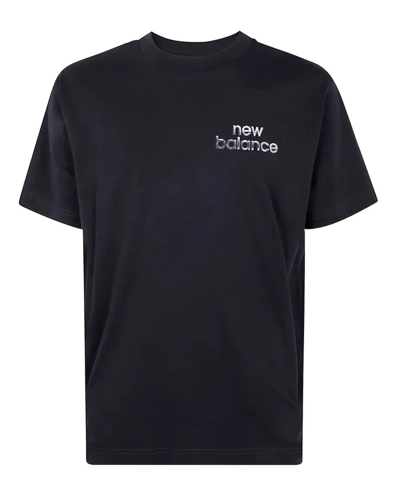 New Balance Chrome Runner" T-Shirt Black