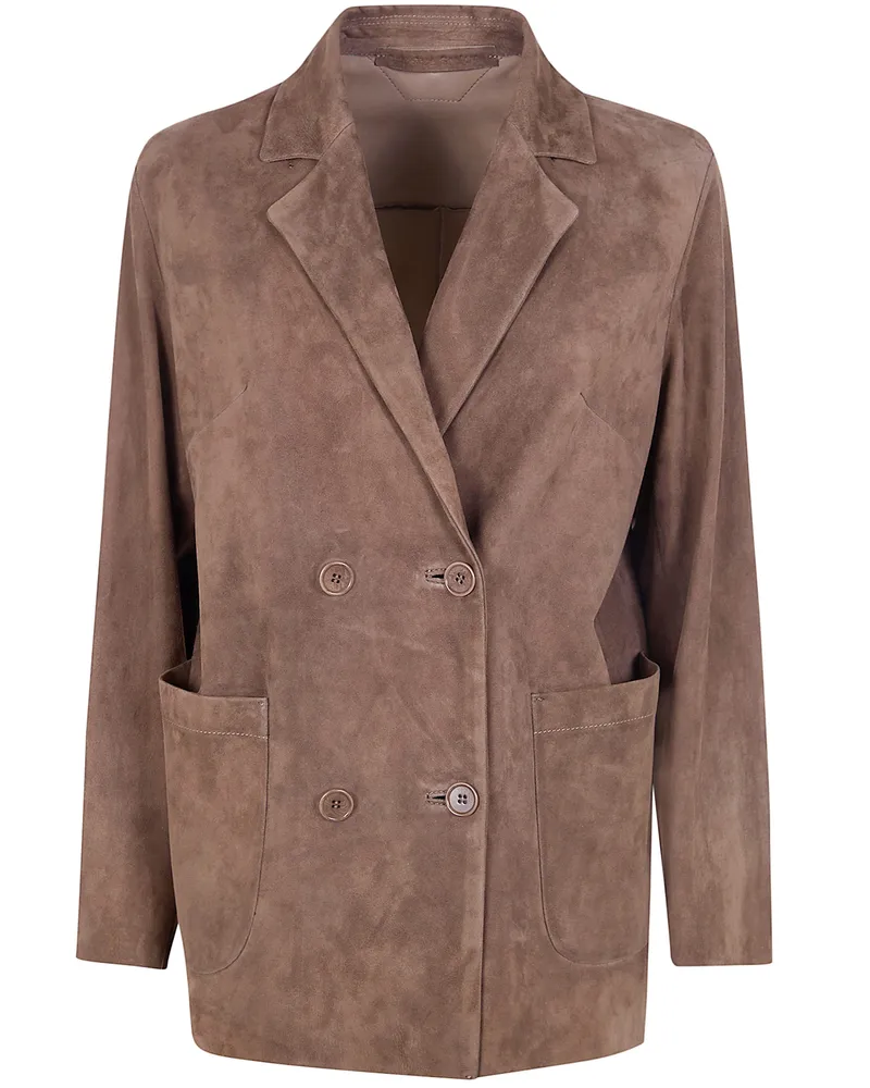 Salvatore Santoro Classic Jacket Brown