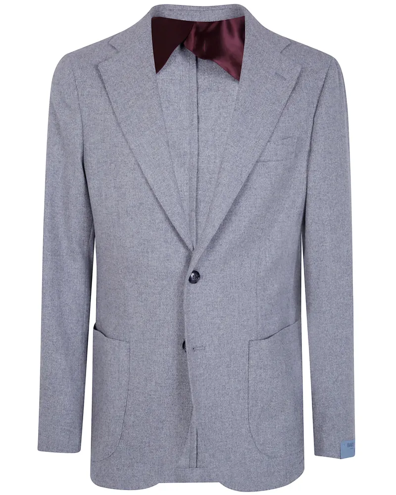 BARBA Jacket Single Breasted "Bactive Gray