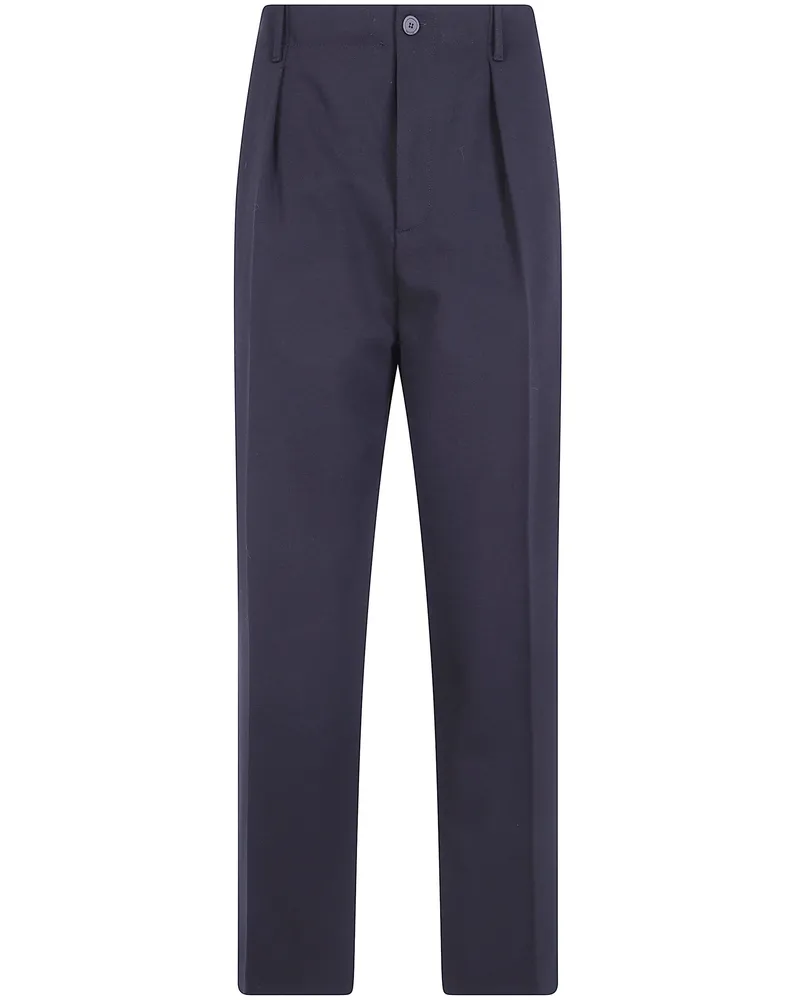 Semicouture Pants Wide Leg "Tera Black