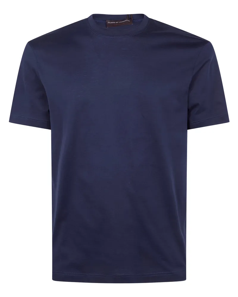 Filippo de Laurentiis Short Sleeves T-Shirt Blue