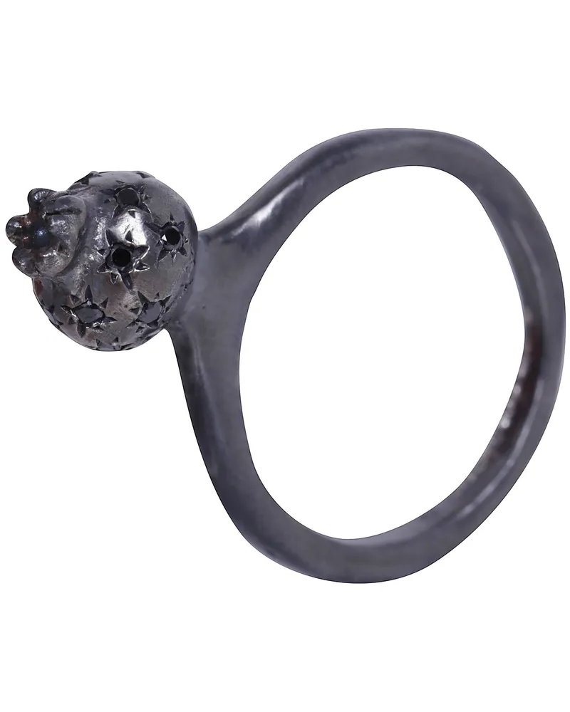 Rosa Maria Ring Round "Eriko R Metallic