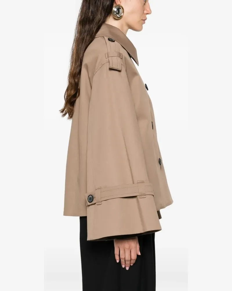 By Malene Birger Alisandra" Doublebreasted Coat Gray