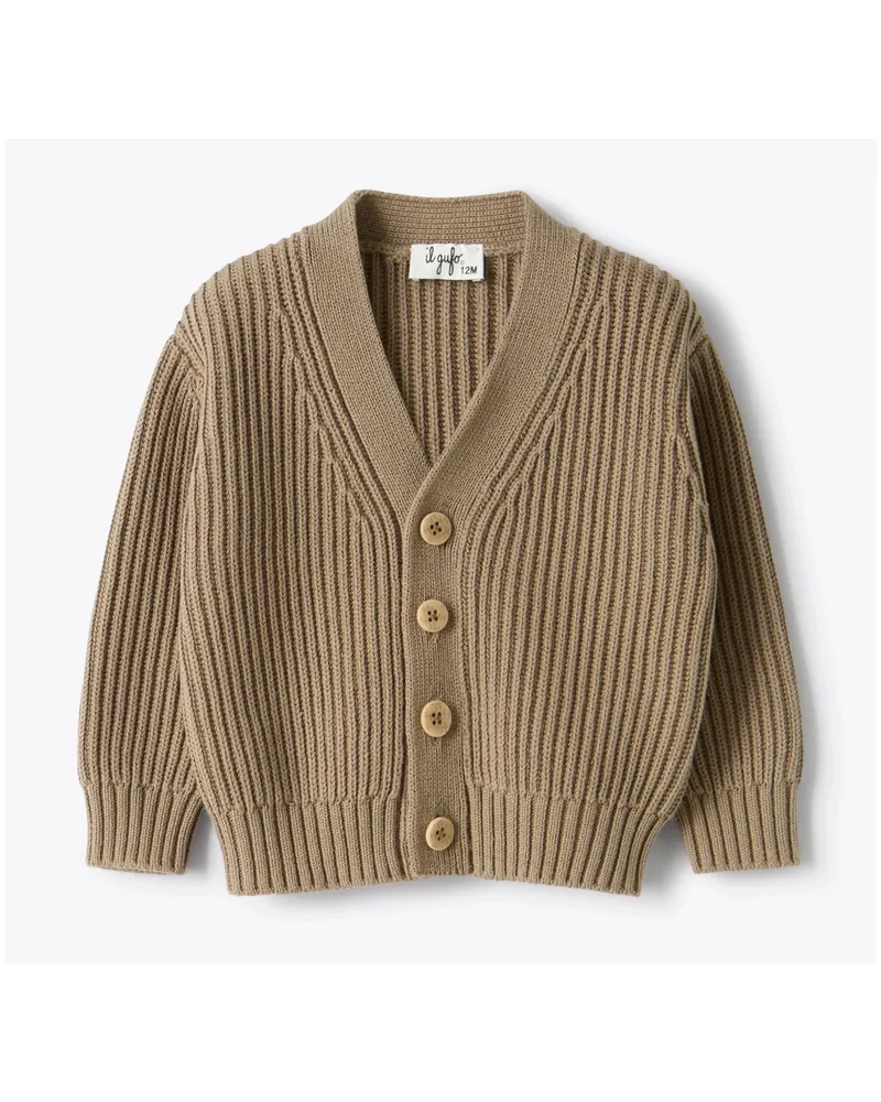 Il Gufo Cardigan Brown