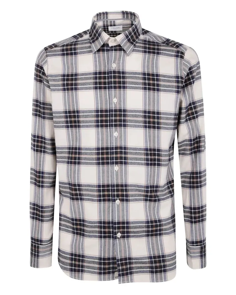 Tintoria Mattei Tartan Shirt Red