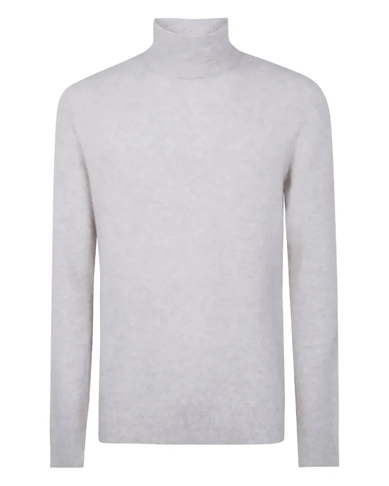 Nuur Long Sleeves Turtle Neck Sweater Gray