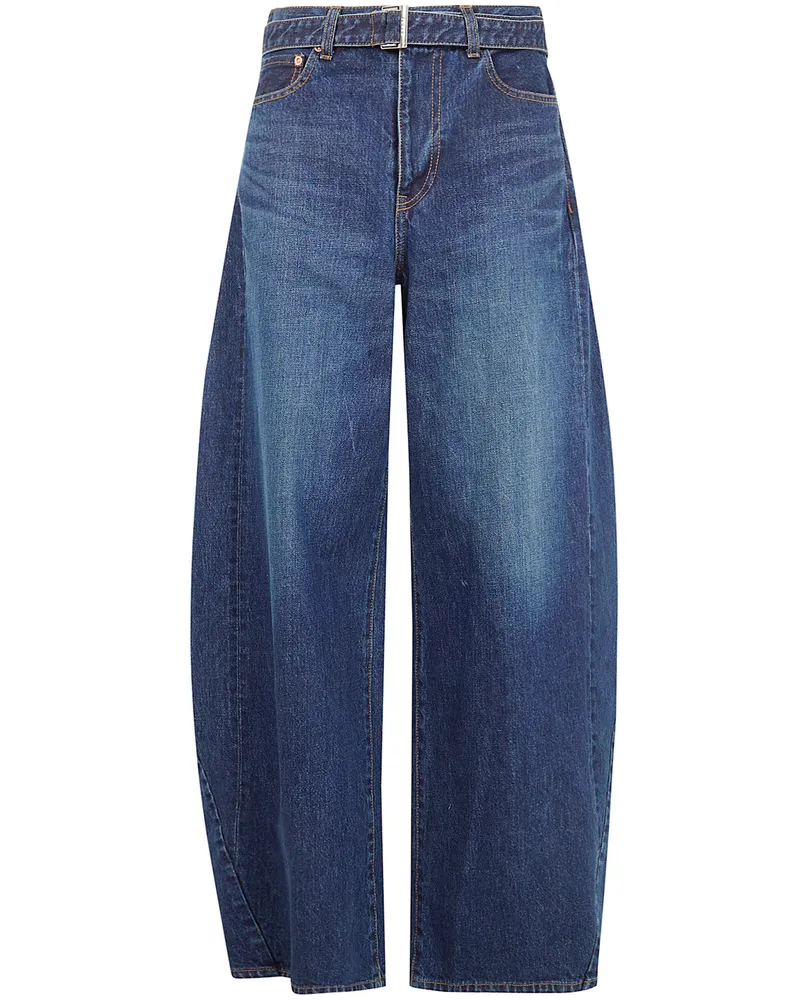 Sacai Denim Pants Blue