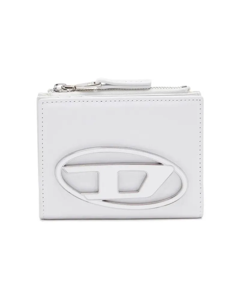 Diesel Wallet Bi-Fold Zip Ii White