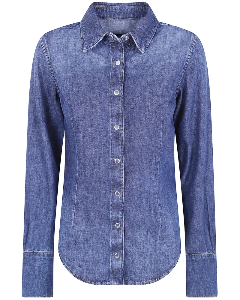 7 for all mankind Shirt Regular Fit "Clear Shirt Rainfall Blue