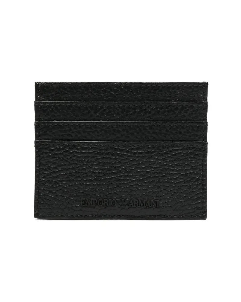 Emporio Armani Credit Card Holder Black