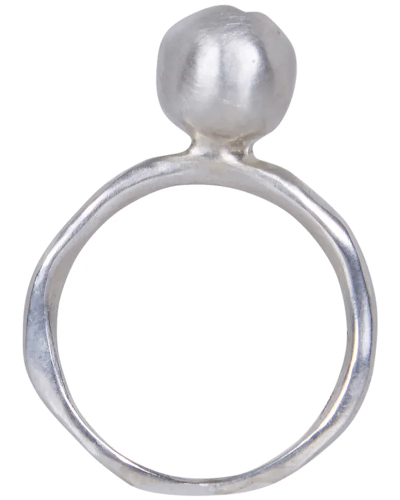 Rosa Maria Narges S Sm Gy Yellow Gold Plated Ring Metallic