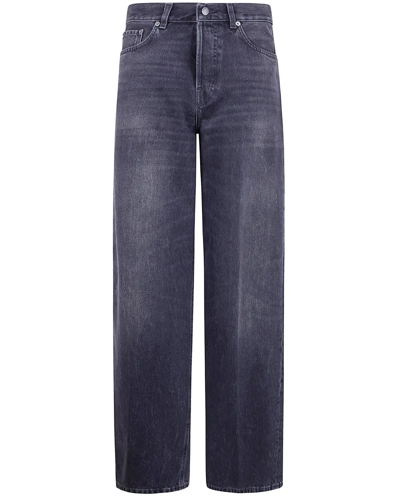 Haikure Bethany" Wide Leg Jeans Black