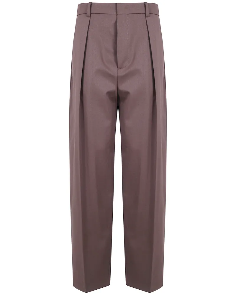 N° 21 Tailored Trousers "Fabric Tailored Trousers Brown