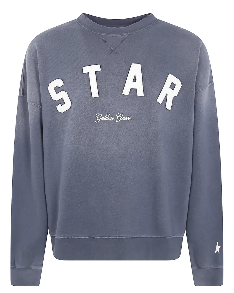 Golden Goose Crewneck Sweatshirt "Star Unisex Boxi Gray