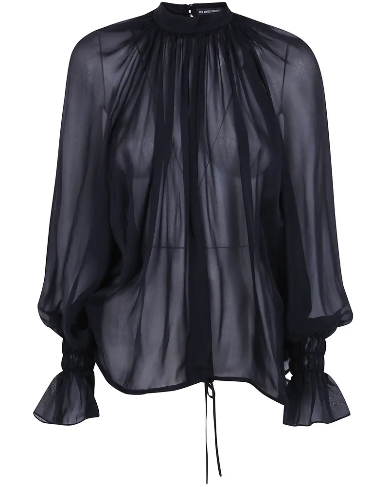 Ann Demeulemeester Shirt Balloon "Celin Black