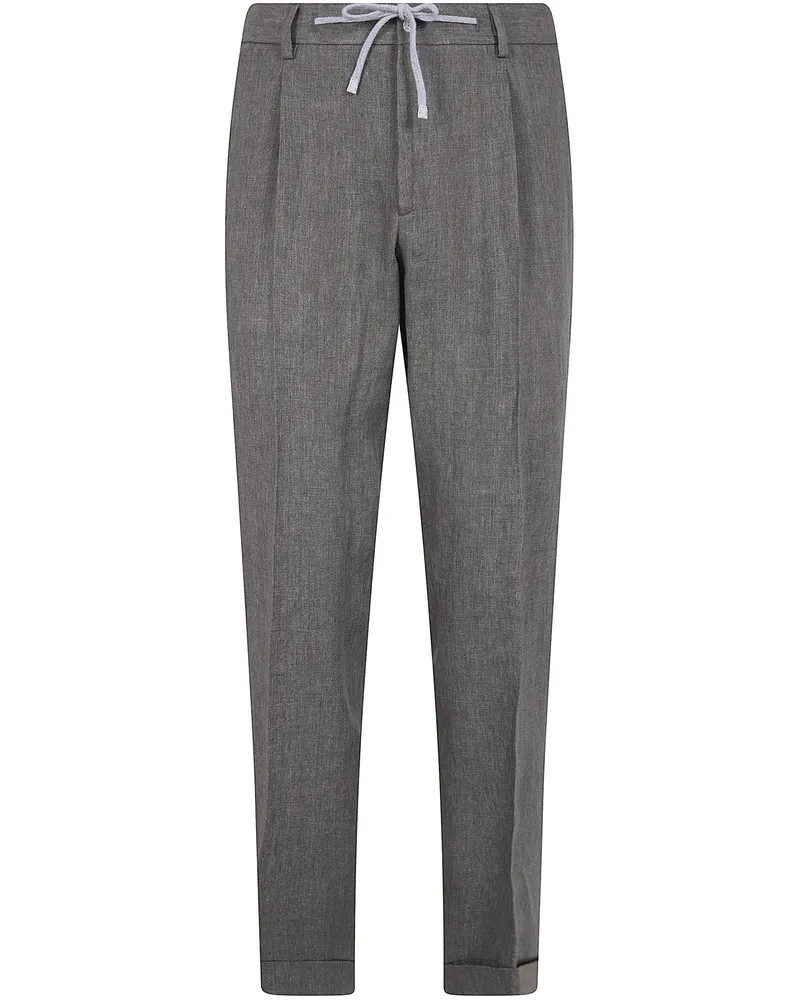 BARBA Roma Chino Trousers Green