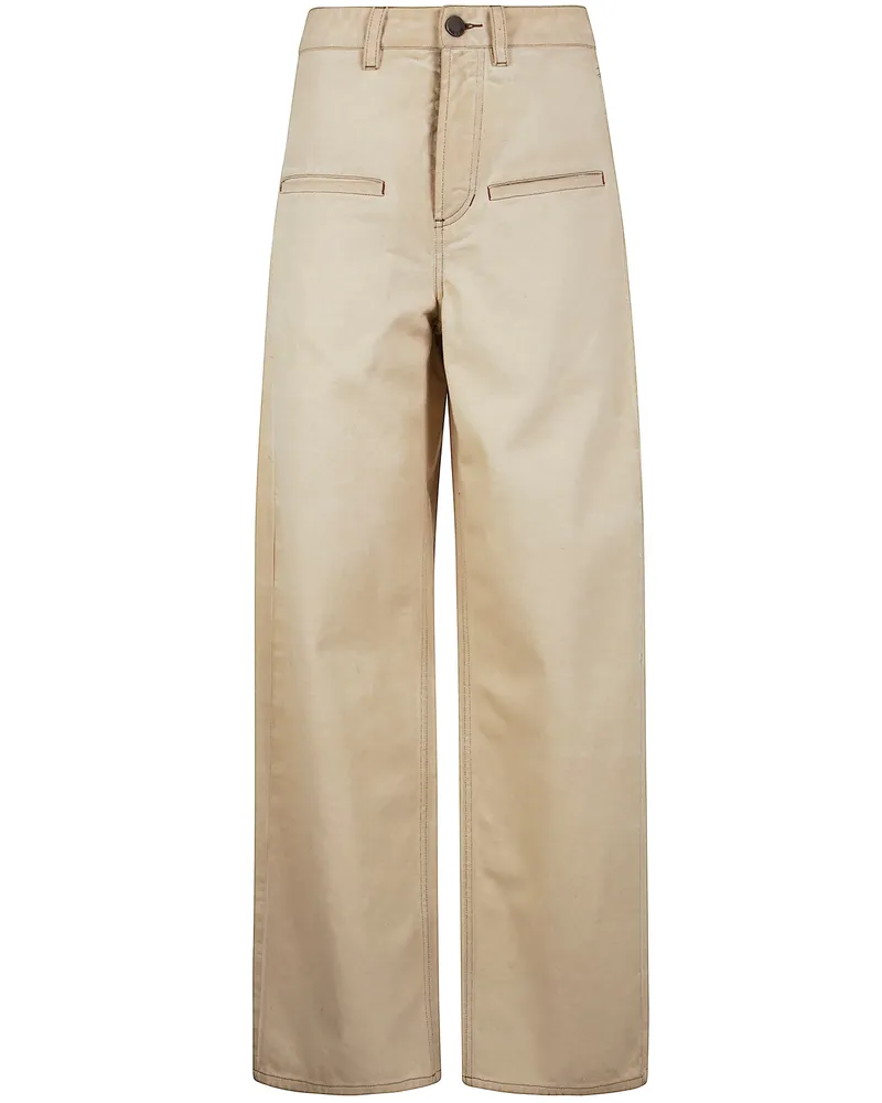 Uma Wang Ball Pants White