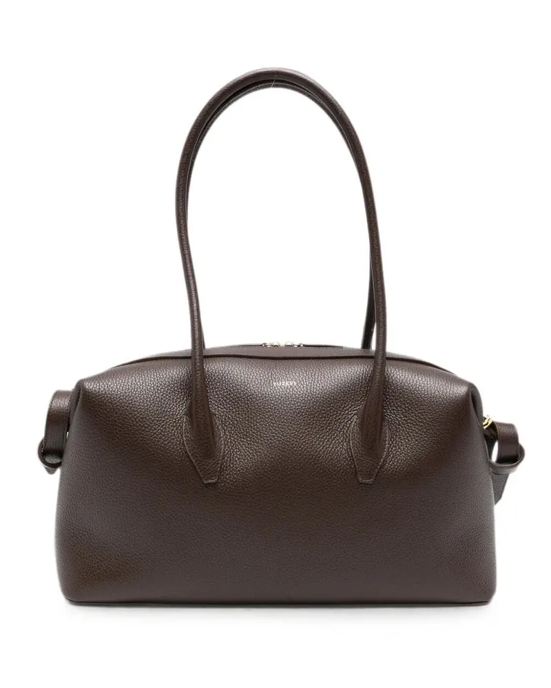 YUZEFI Duffle Bag Leather "Brioche Brown