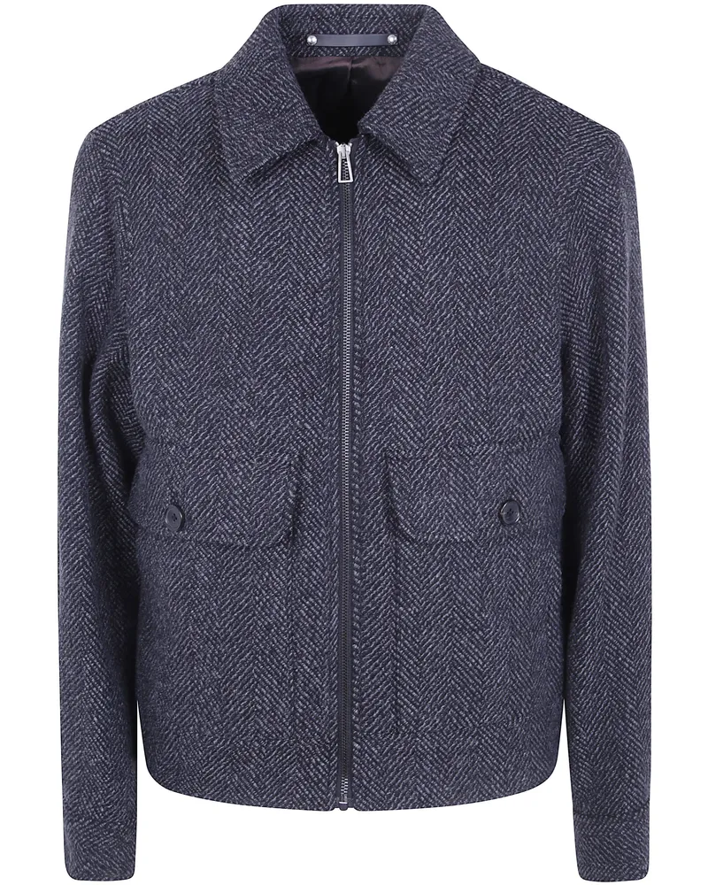 Paul Smith Harrington Jacket Mens Harrington Jkt Gray