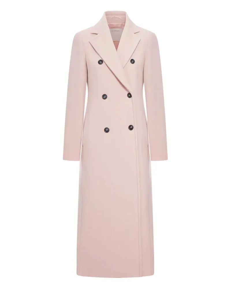 Max Mara Comune" Classic Coat Pink
