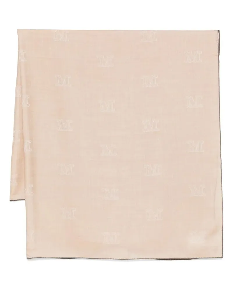 Max Mara Persia Scarf 138X138 Cm Brown