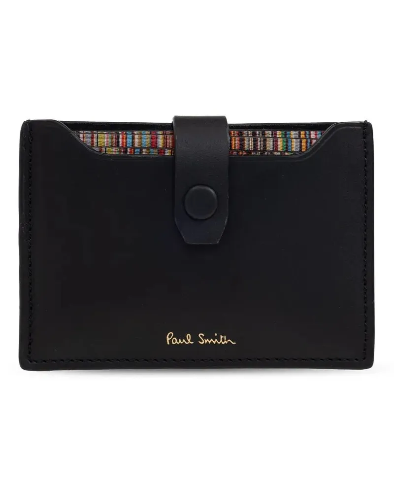Paul Smith Men Wallet Pullt Crd Hldr Black