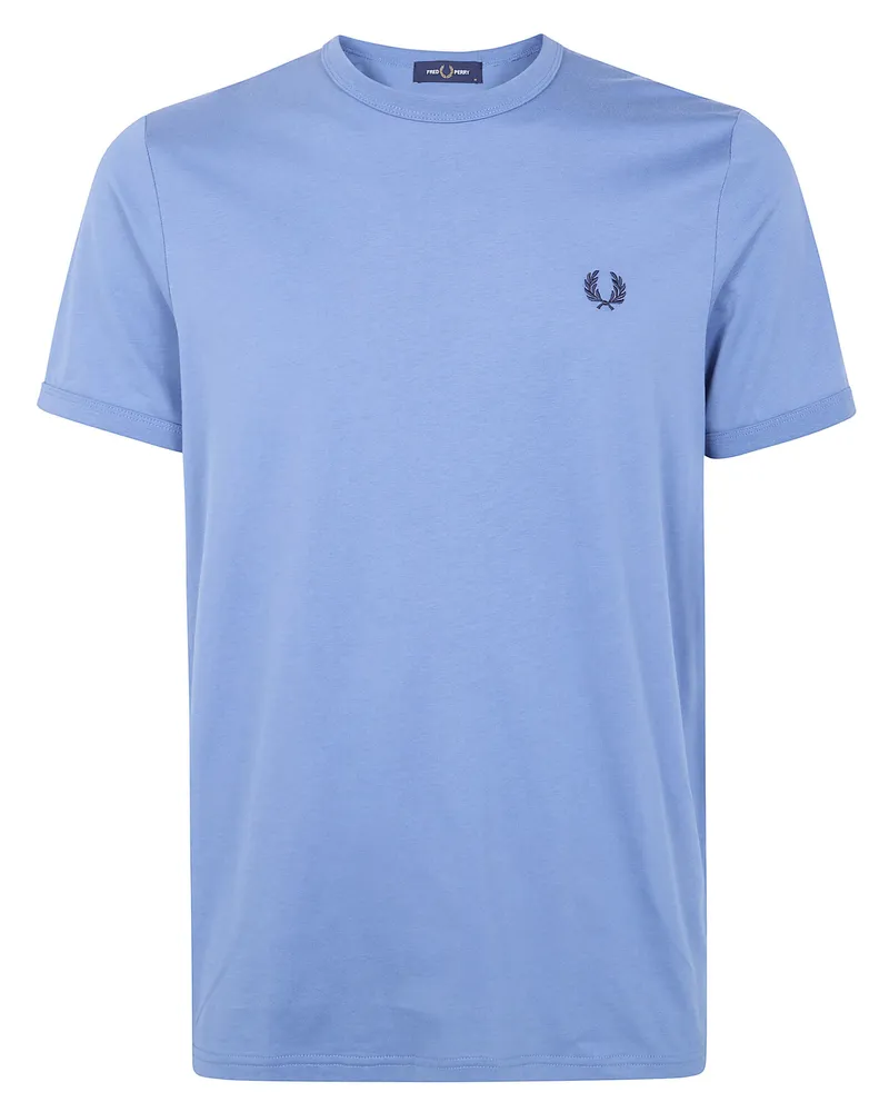 Fred Perry Fred Perry" Ringer T-Shirt Blue
