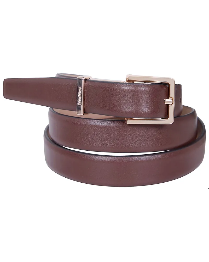Max Mara Mxagrazia" Classic Belt Brown