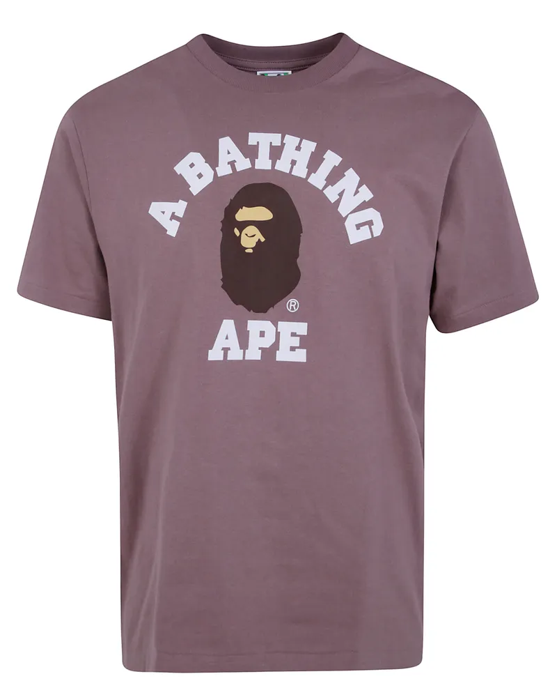 BAPE T-Shirt Brown "College Brown