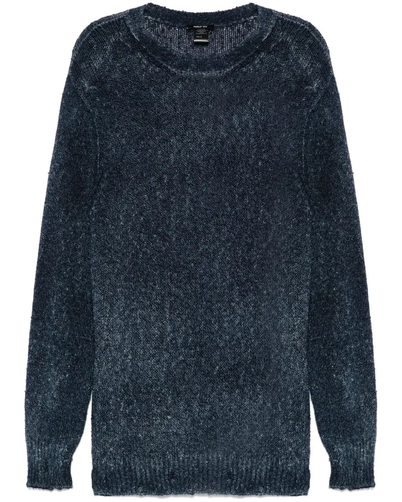 Avant Toi Crewneck Sweater Blue