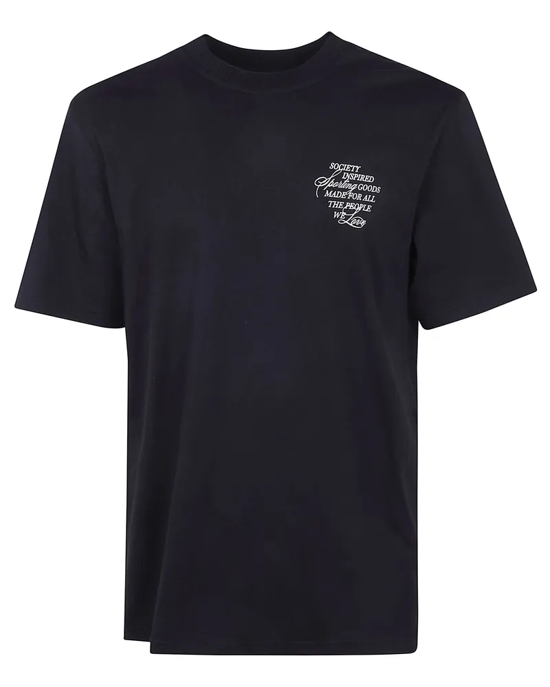 LES DEUX Ben Faience" T-Shirt Black