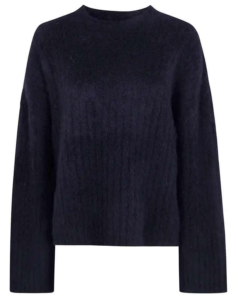 Uma Wang Top Crew Neck "Uw900 Black Black