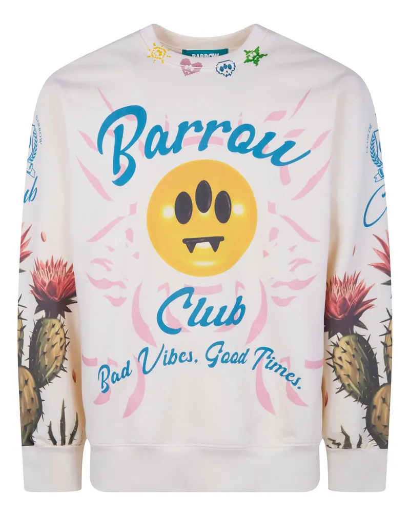 BARROW Sweatshirt Unisex White