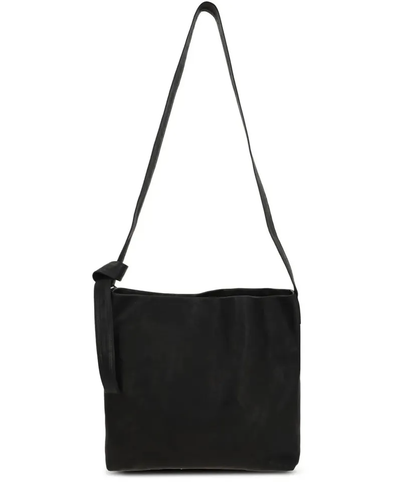 Ann Demeulemeester Runa Medium Soft Shoulder Bag Black