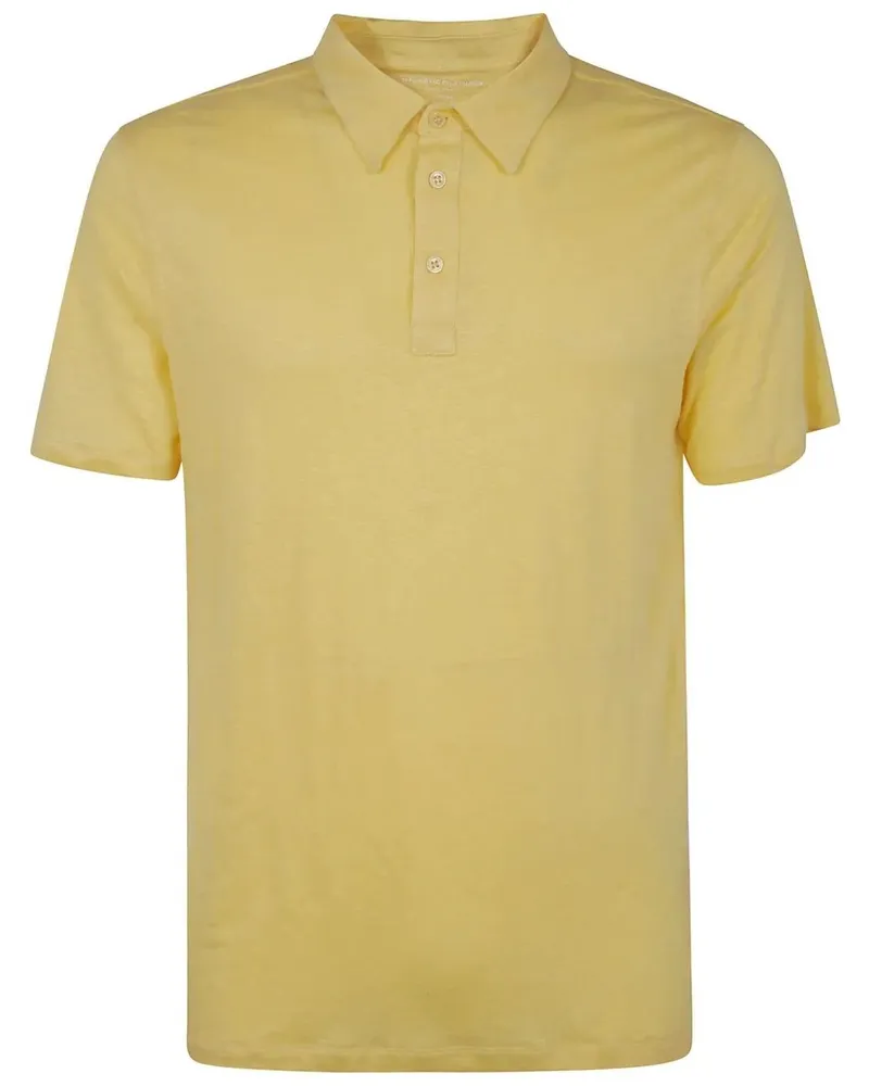 Majestic Short Sleeves Polo Shirt Yellow