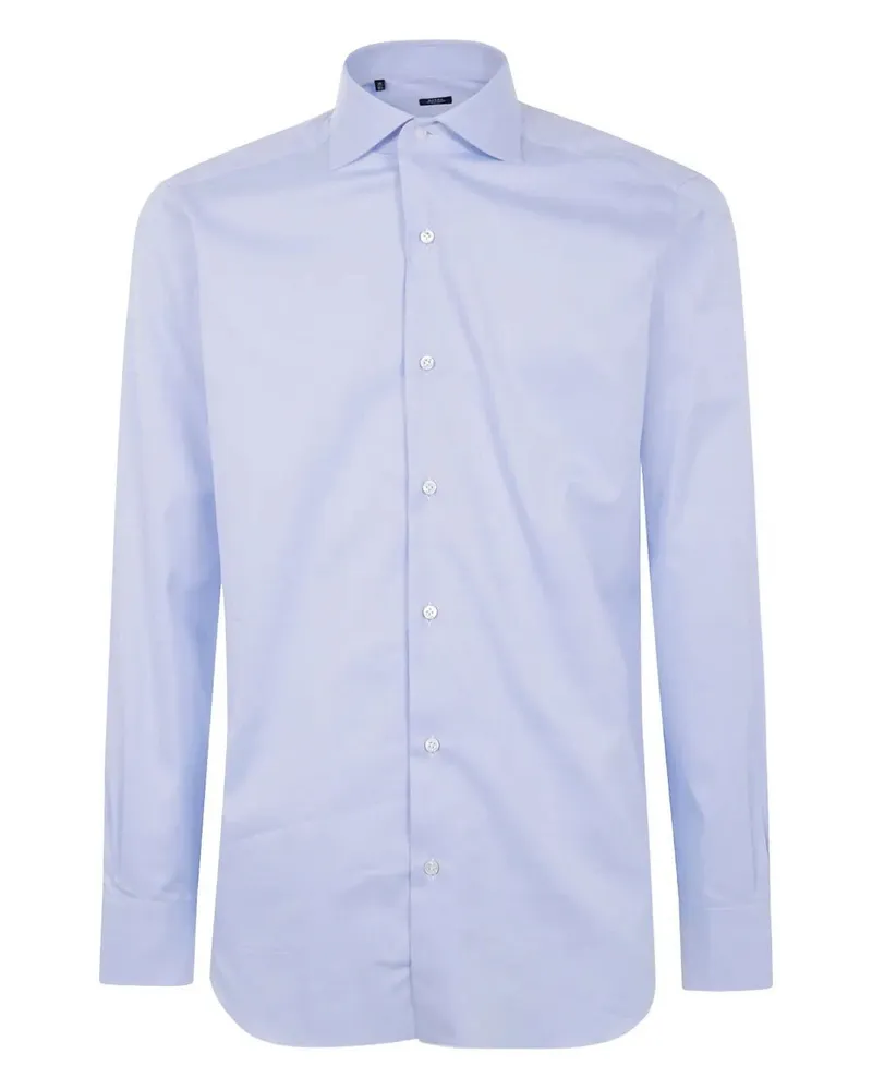 BARBA Twill Shirt Blue