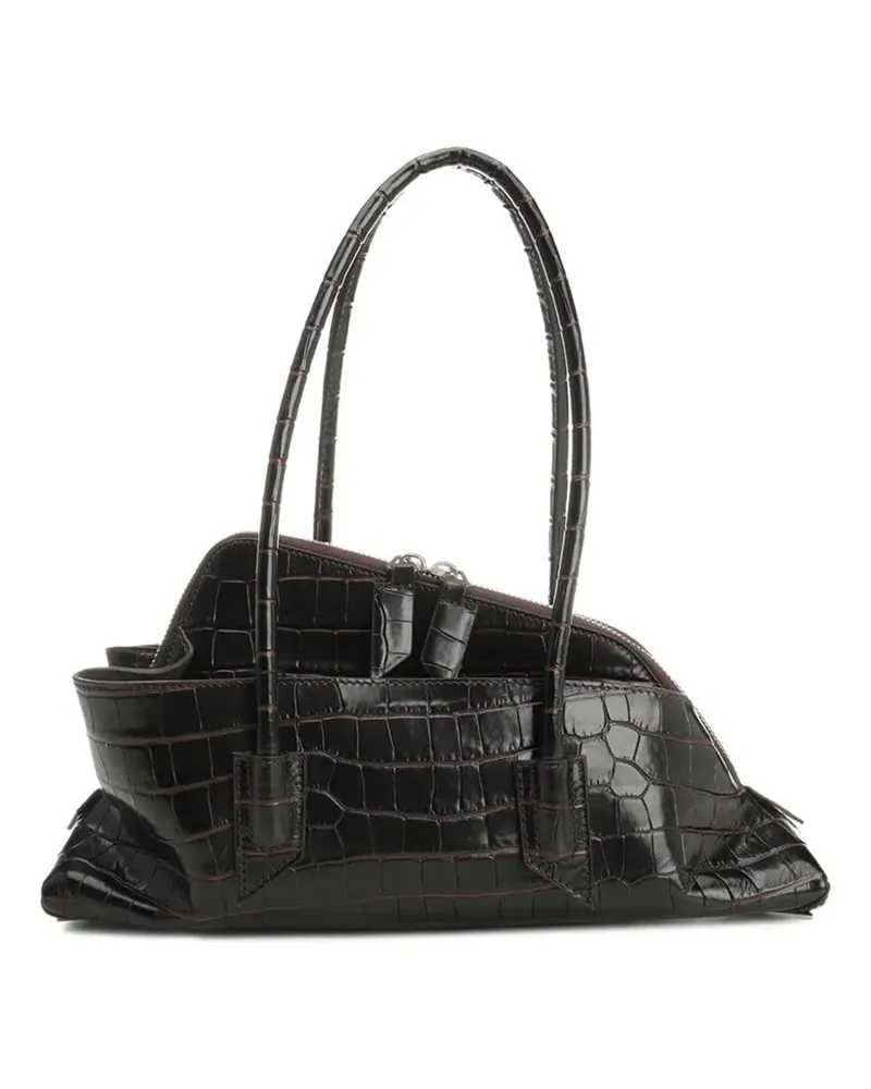 ATTICO Handbag Small Top Handle Bag "La Passeggiata Brown