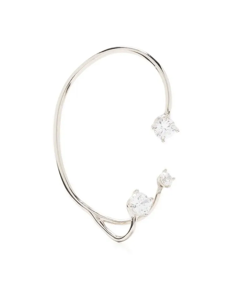PANCONESI Earrings Three Point Ear Cuff Metallic