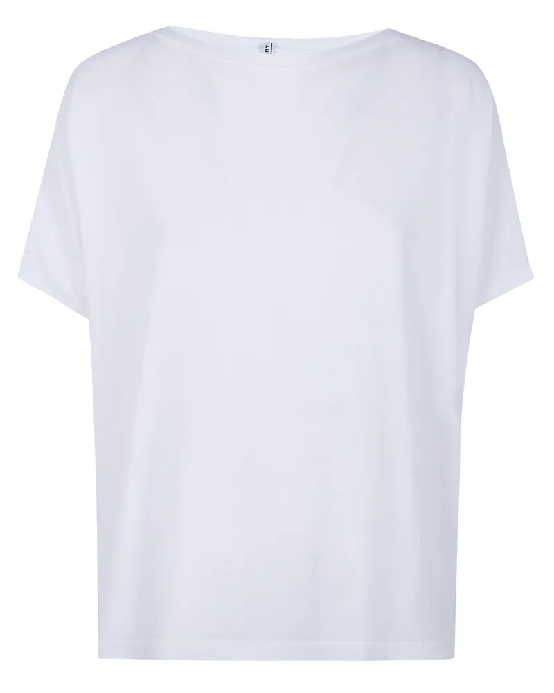 Liviana Conti Nelia" Round Neck Sweater White