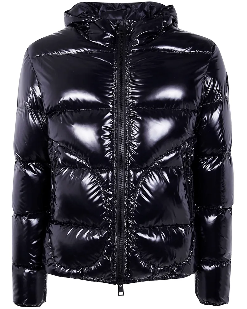 Herno Bomber Gloss" Jacket Black
