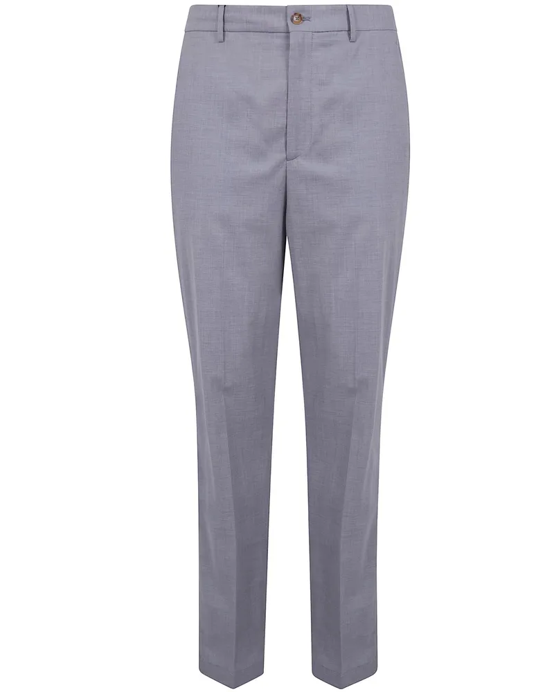Etro Regular Trousers Gray