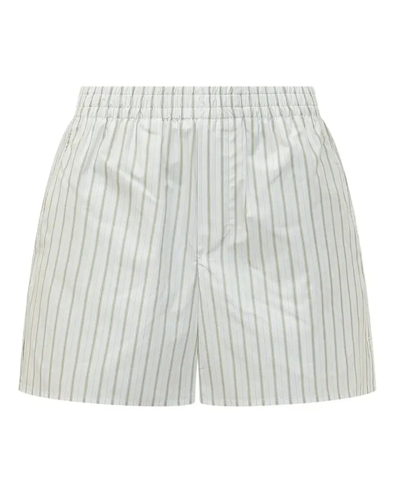 AMI Paris Elasticated Shorts White