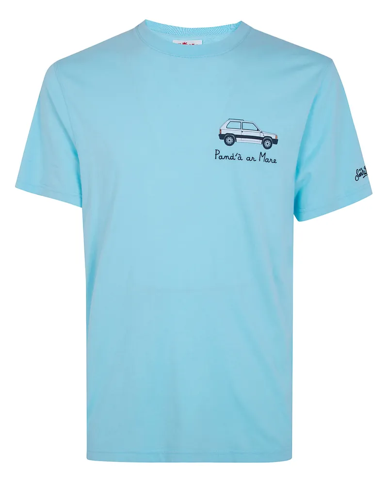 MC2 Saint Barth Portofino Panda Ar Mare T-Shirt Blue