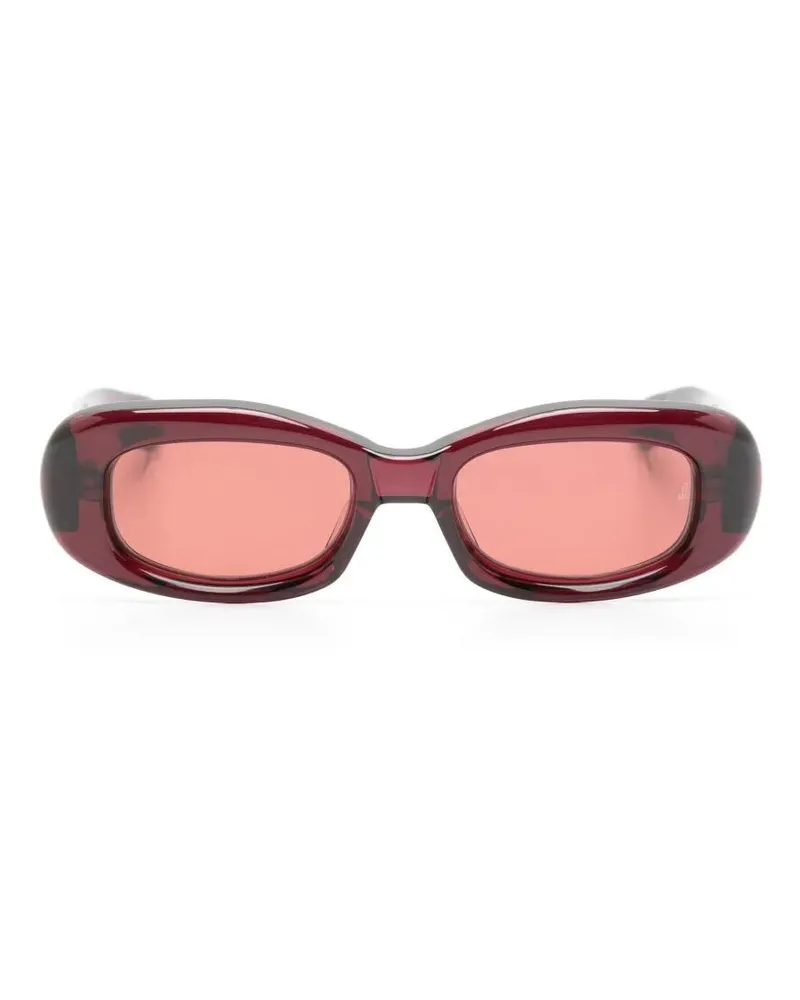 Jacques Marie Mage Sunglasses Pink Lenses "Ann Red