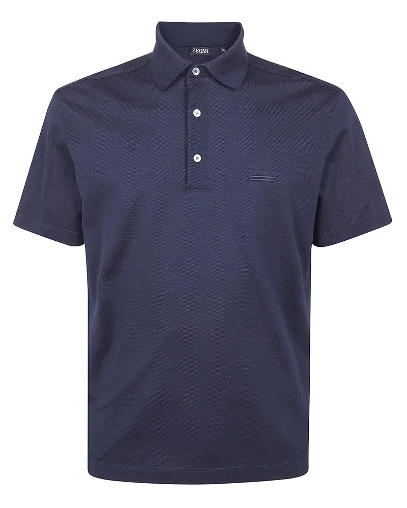 Ermenegildo Zegna Z Lux Leisurewear" T-Shirt Blue