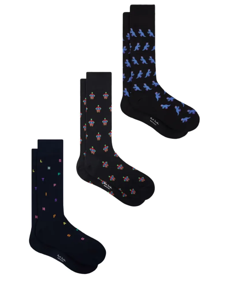 Paul Smith Socks 3-Pack "Cracker Nov Multi