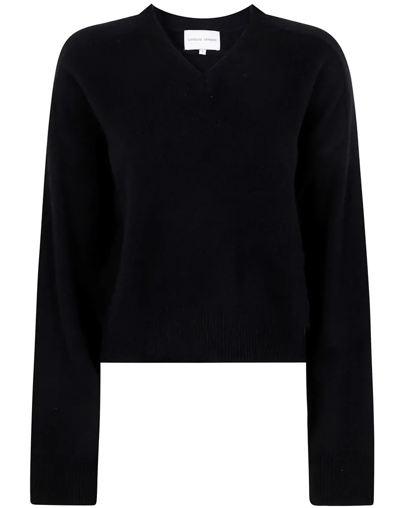 Loulou Studio Anzor Sweater By Loulou Studio Black
