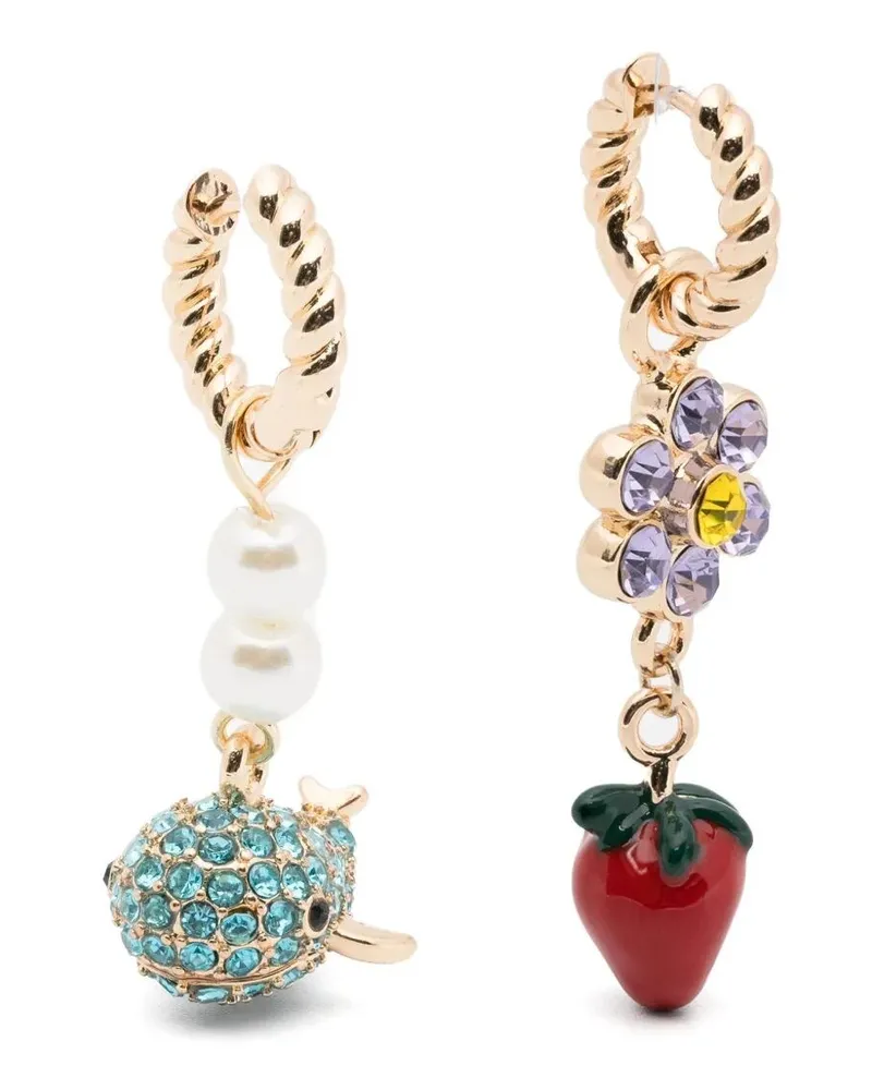 Essentiel Jolan" Earrings With Charms Multi
