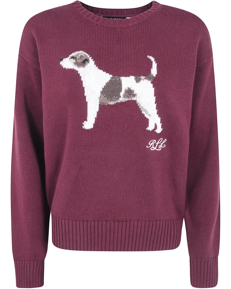 Ralph Lauren Cotton Sweater "Sweater Pullover Red